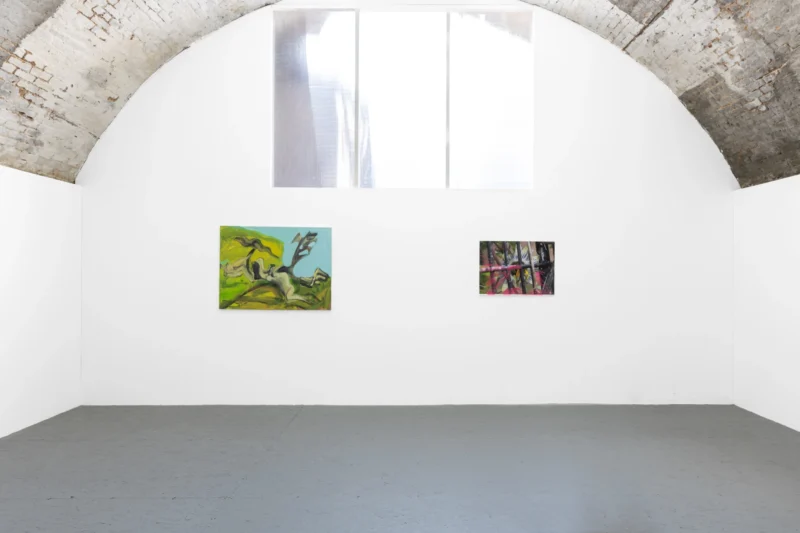 Installation shot from The Secret Garden, @ FreddieFoulkes Gallery