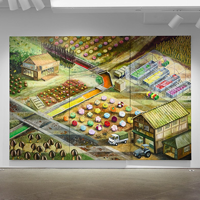 Image from Oscar Oiwa: The Supplemental Sublime, at GOCA by Garde