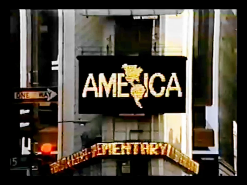Alfredo Jaar, Times Square, April 1987: A Logo for America, 1987, 1987