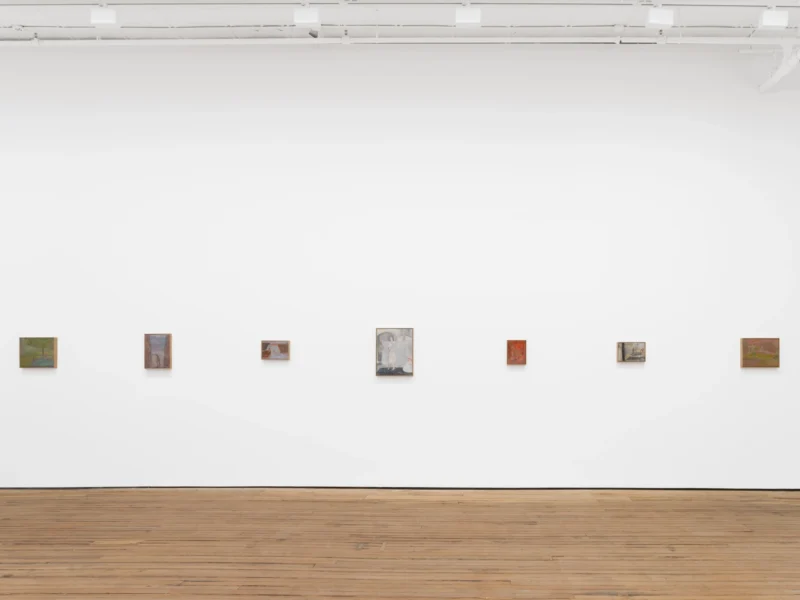 Installation shot from Volker Hüller: Angelus Novus, @ GRIMM