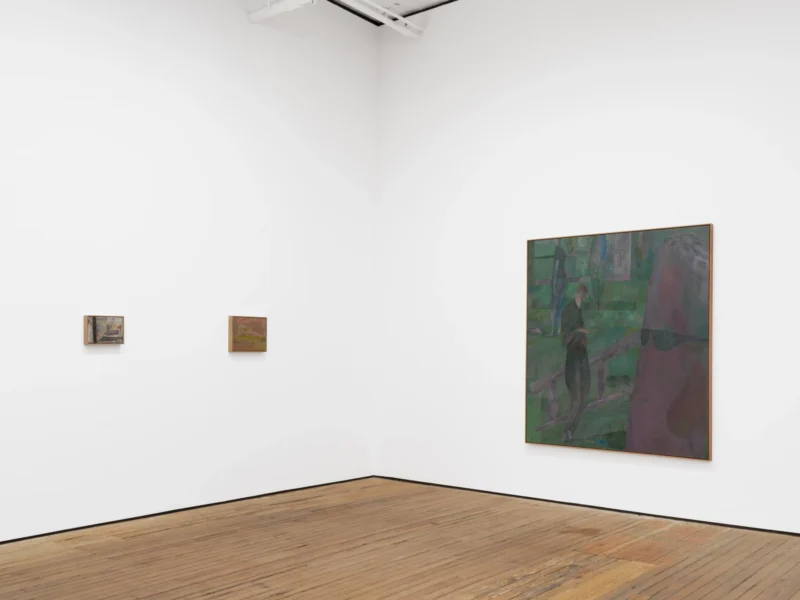 Installation shot from Volker Hüller: Angelus Novus, @ GRIMM