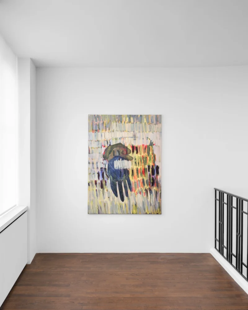 Installation shot from Wallen Mapondera: How Do You Even Sleep At Night?, @ Galerie Mitterrand
