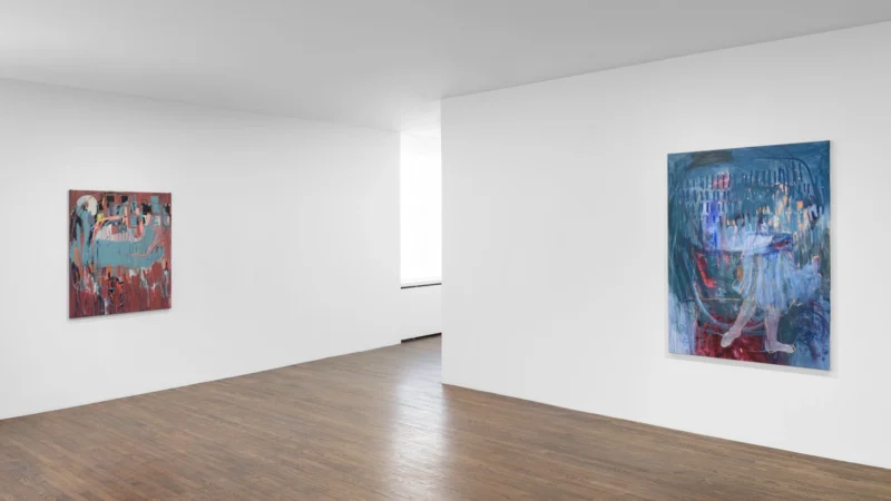Installation shot from Wallen Mapondera: How Do You Even Sleep At Night?, @ Galerie Mitterrand
