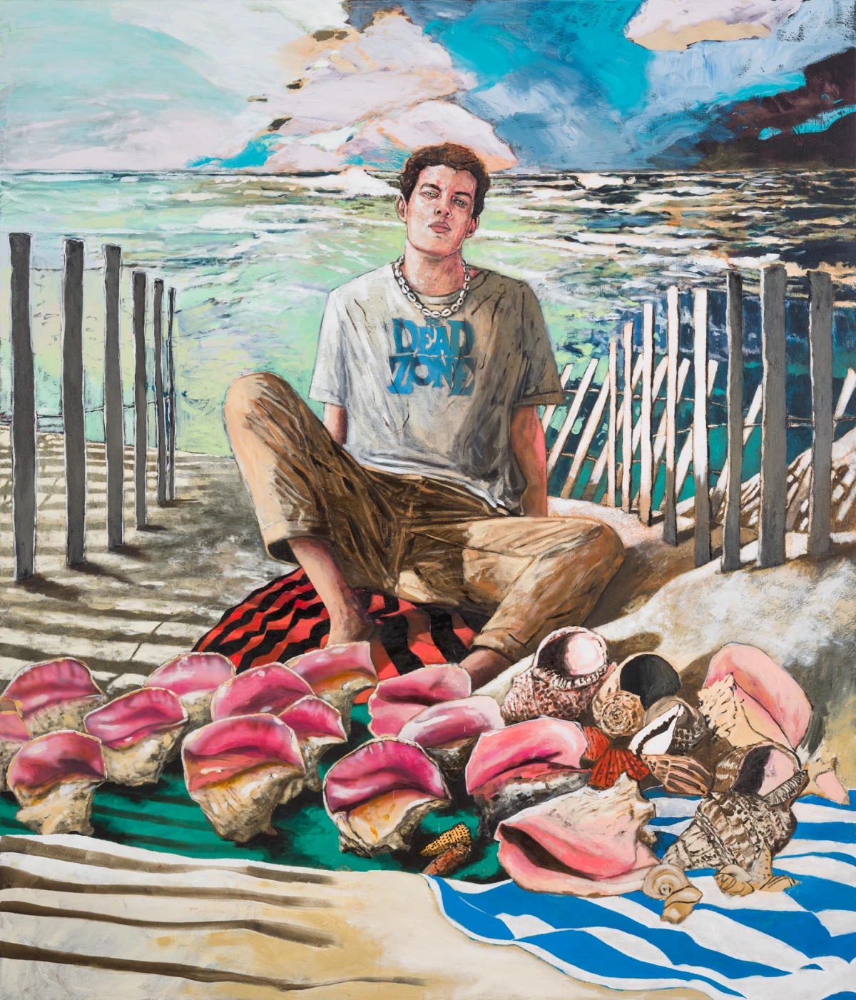 Hernan Bas, He sells sea shells by the sea shore, 2026