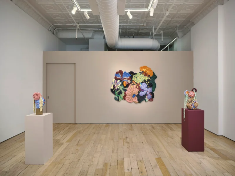 Installation shot from Marianne Huotari: Voyage, @ HB381