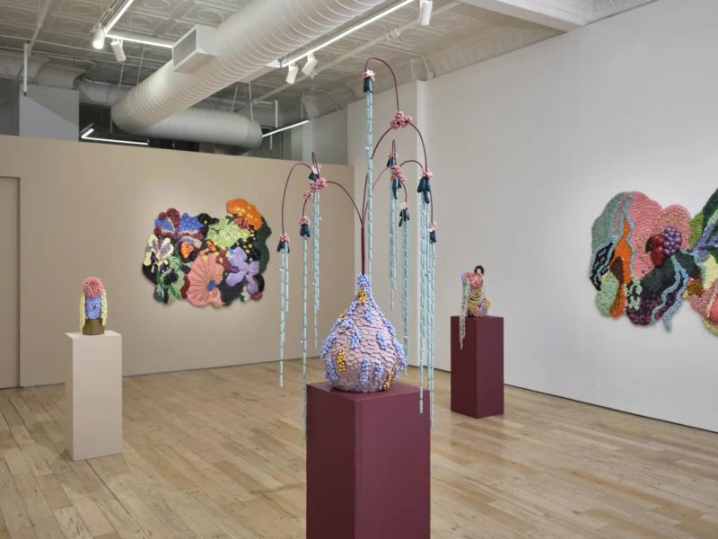Installation shot from Marianne Huotari: Voyage, @ HB381