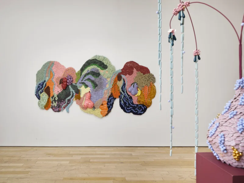 Installation shot from Marianne Huotari: Voyage, @ HB381