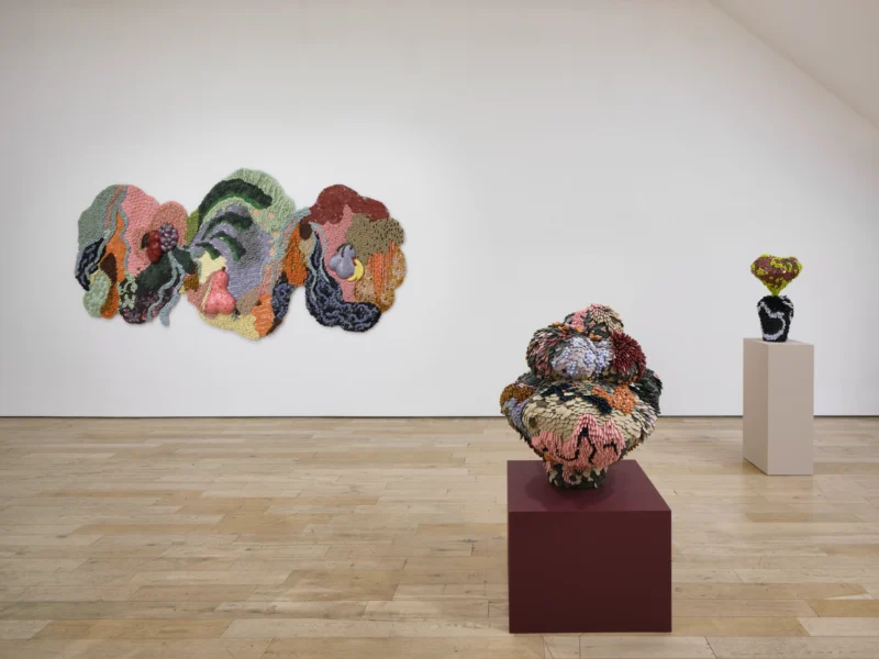 Installation shot from Marianne Huotari: Voyage, @ HB381