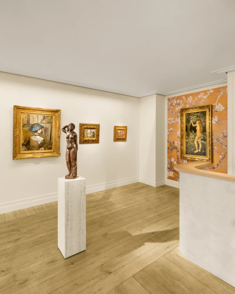 Installation shot from Nabis, @ HELENE BAILLY MARCILHAC