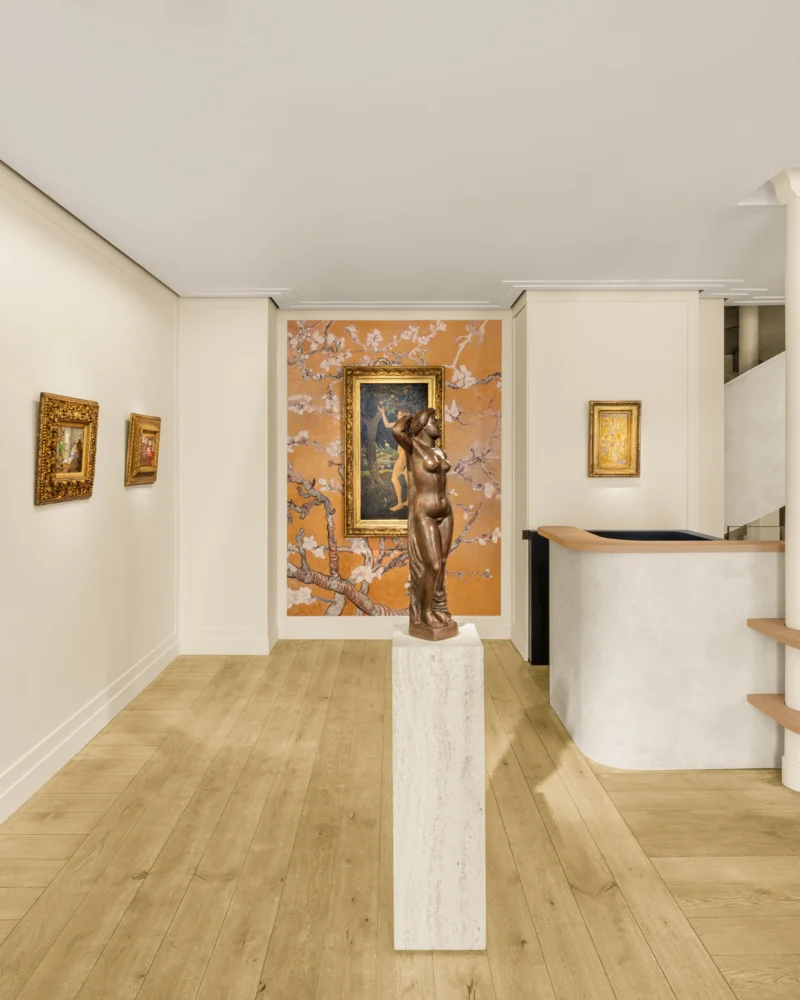 Installation shot from Nabis, @ HELENE BAILLY MARCILHAC