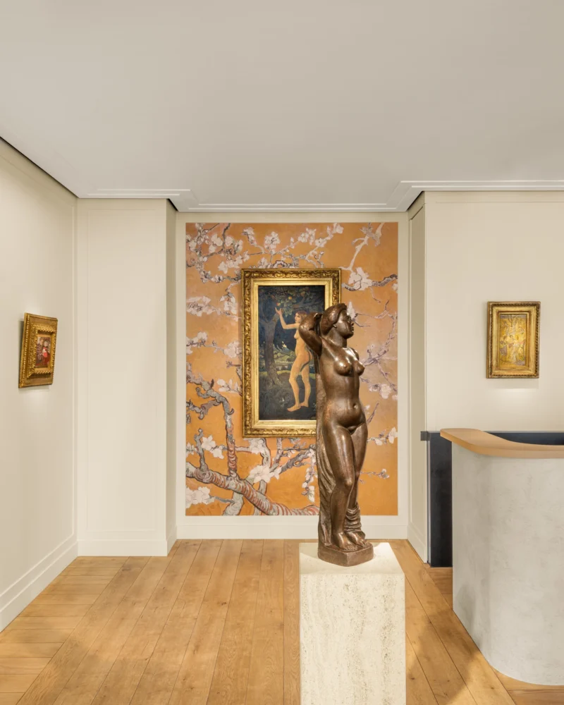 Installation shot from Nabis, @ HELENE BAILLY MARCILHAC