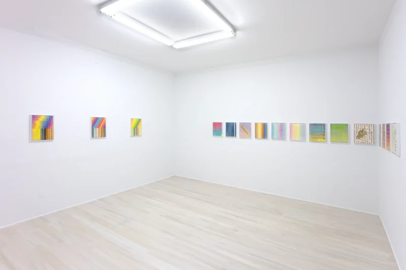 Installation shot from Sara Greenberger Rafferty: New Work, @ Halsey McKay Gallery