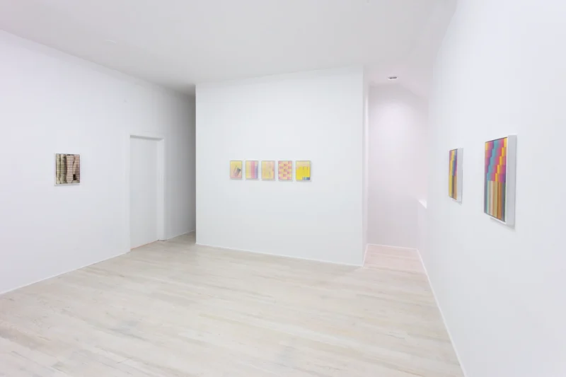 Installation shot from Sara Greenberger Rafferty: New Work, @ Halsey McKay Gallery
