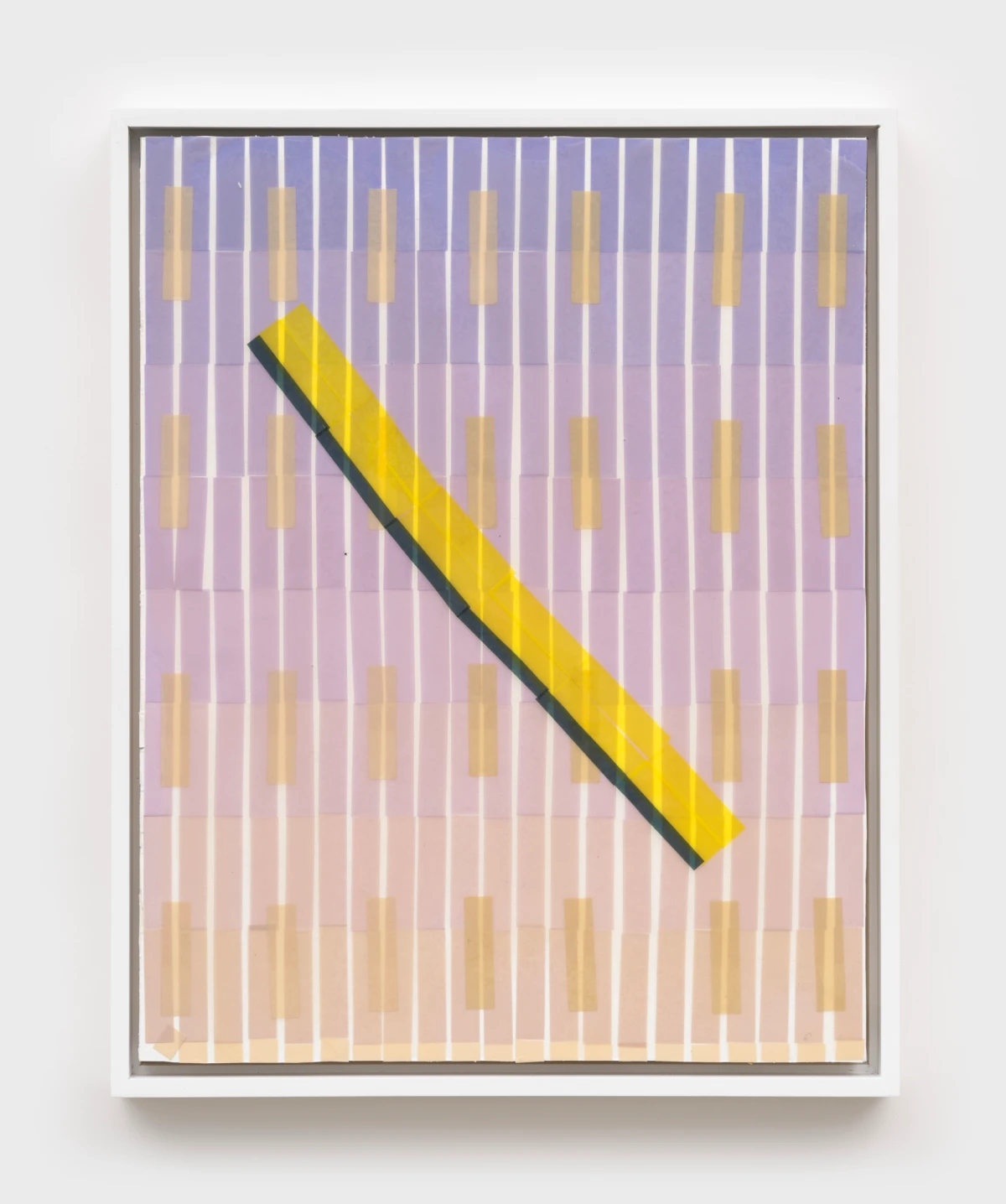 Sara Greenberger Rafferty, Shopping (With yellow slash), 2026