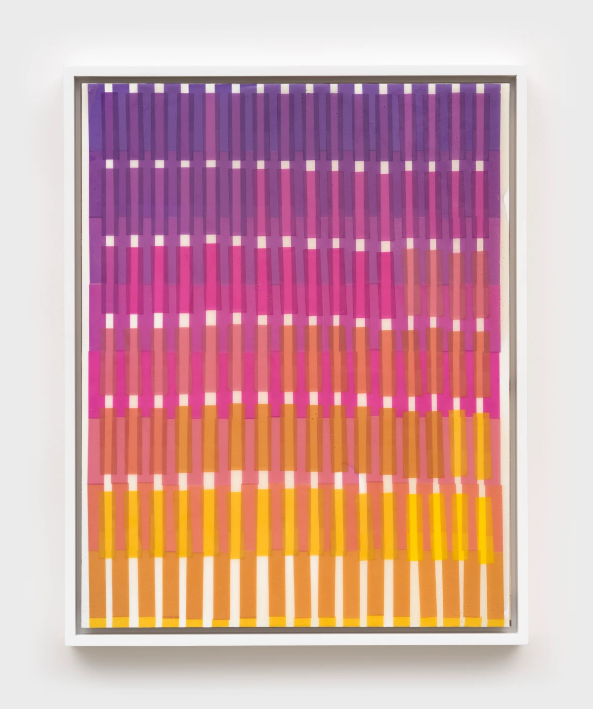 Sara Greenberger Rafferty, Shopping (Purple, orange, fuschia), 2026