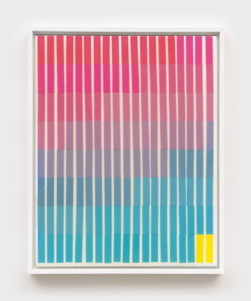 Sara Greenberger Rafferty, Shopping (Two yellow strips), 2026