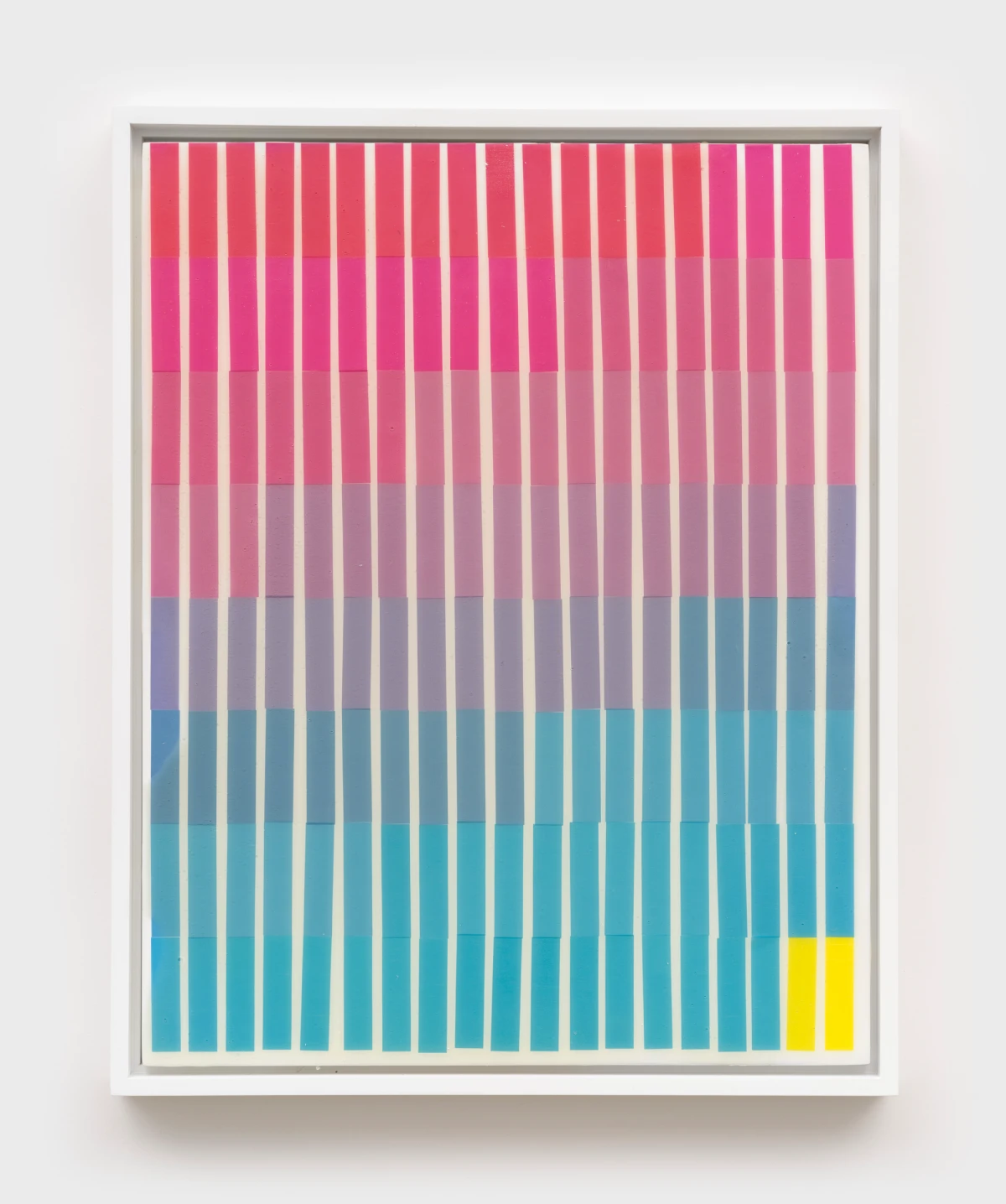 Sara Greenberger Rafferty, Shopping (Two yellow strips), 2026