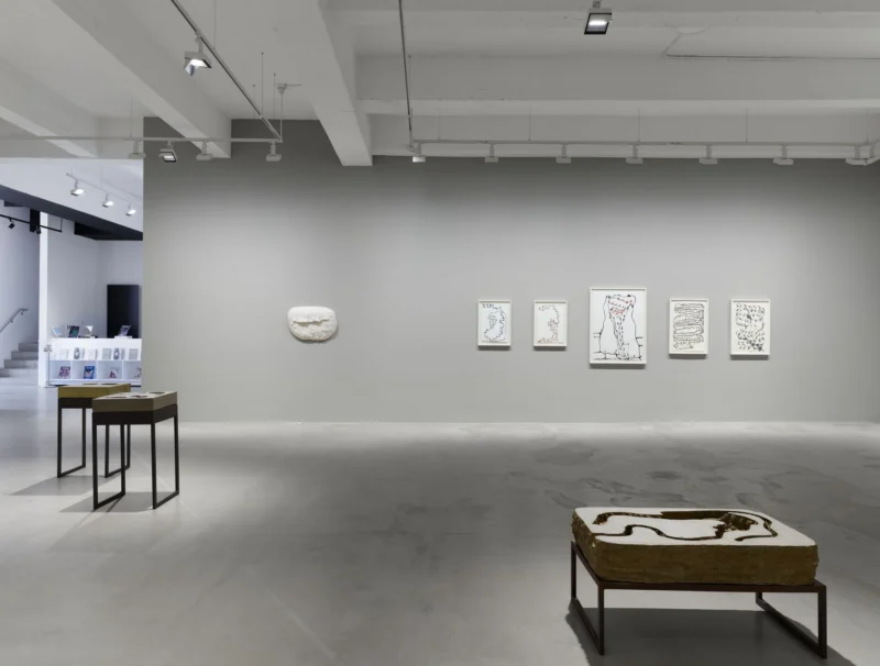 Installation shot from Anna Maria Maiolino. ANNA—And the infinite line, @ Hauser & Wirth