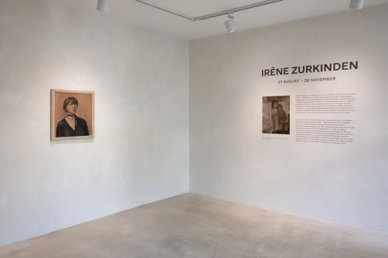 Installation shot from Irène Zurkinden, @ Hauser & Wirth