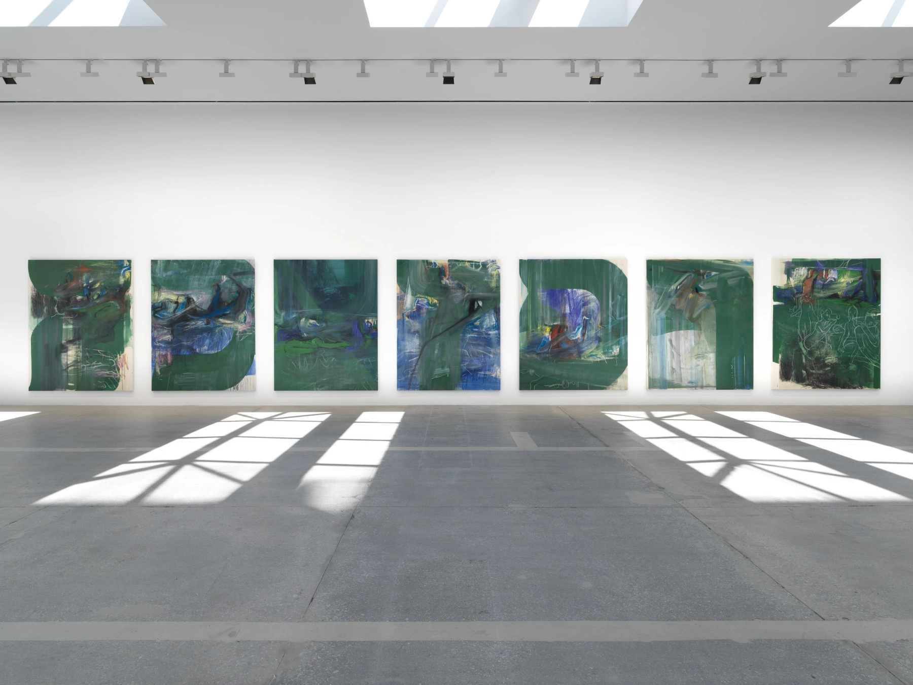Image for Rita Ackermann. The Chemical Alphabet, at Hauser & Wirth Wooster Street