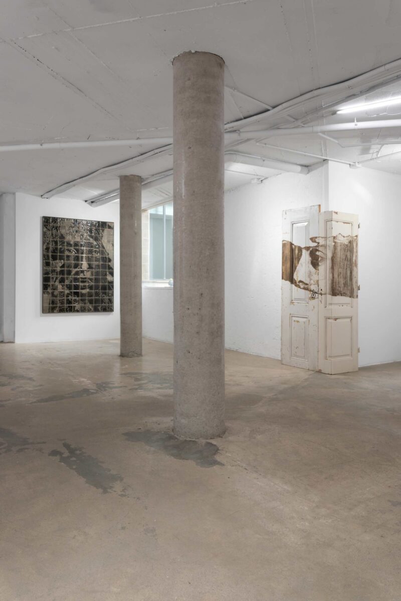 Installation shot from VHILS: Latent, @ Baró
