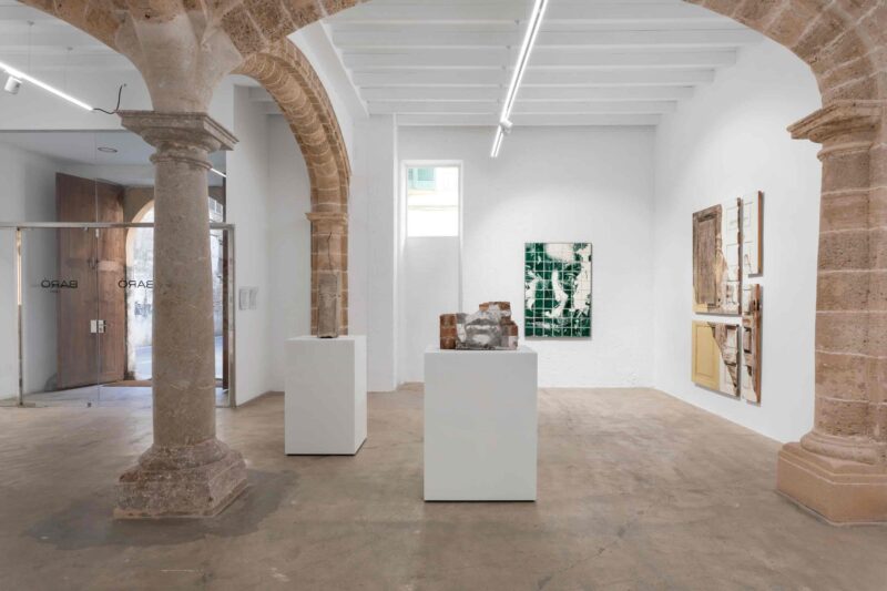Installation shot from VHILS: Latent, @ Baró