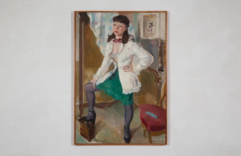 Irène Zurkinden, Marie-Eve au peigne bleu (Marie-Eve with Blue Comb), 1941