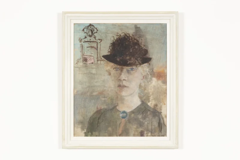 Irène Zurkinden, Autoportrait à Venise (Self-Portrait in Venice), 1934