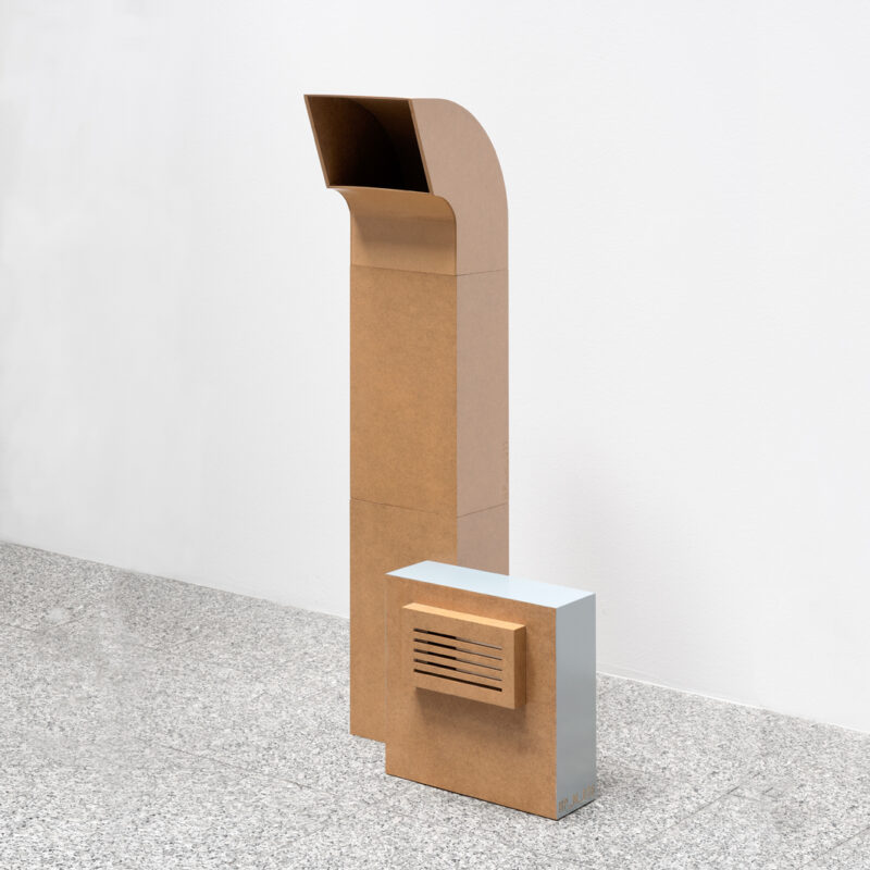Installation shot from Hauck Plümpe: Organisation von Pause, @ Galerie Bärbel Grässlin