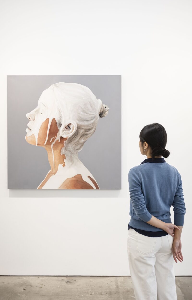 Installation shot from Kyle Barnes: Venus Rising, @ Pontone Gallery