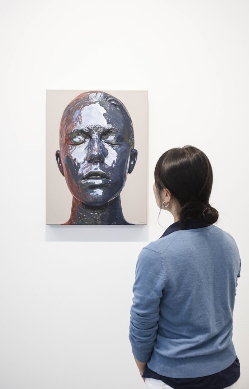 Installation shot from Kyle Barnes: Venus Rising, @ Pontone Gallery