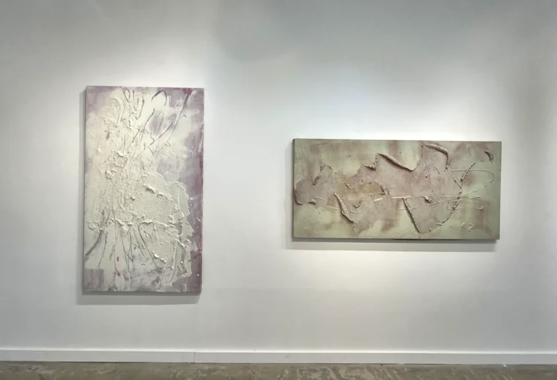 Installation shot from Sherron Francis: Beyond the Stain, @ Lincoln Glenn