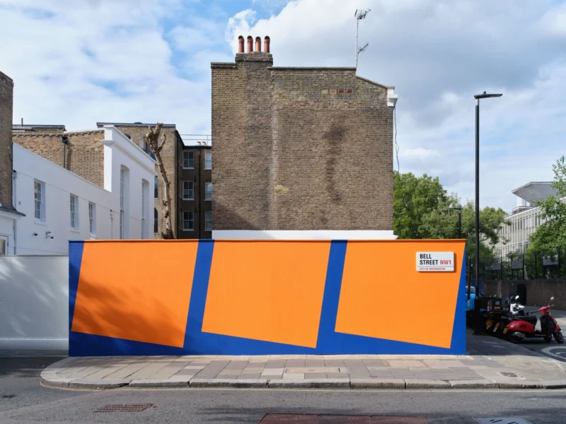 Installation shot from Carmen Herrera: Pulse, Pause, Repeat, @ Lisson Gallery