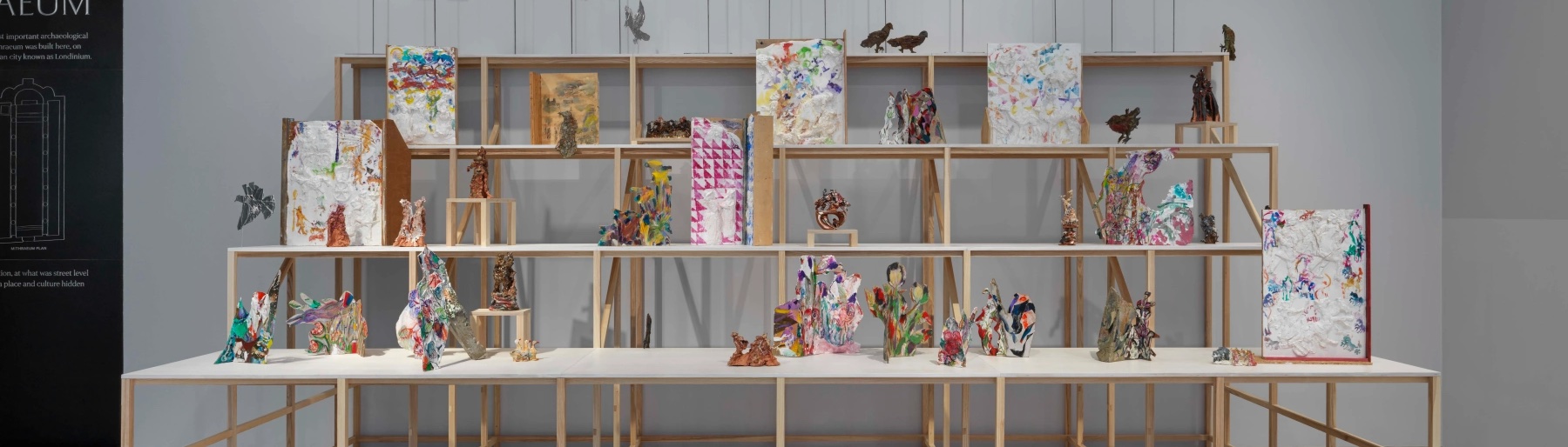 Image for our show of the day, Anne Ryan: Folkmoot, at London Mithraeum Bloomberg SPACE