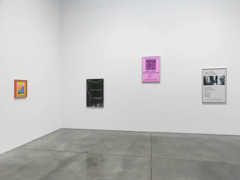 Installation shot from settle for a good fantasy, @ Luhring Augustine
