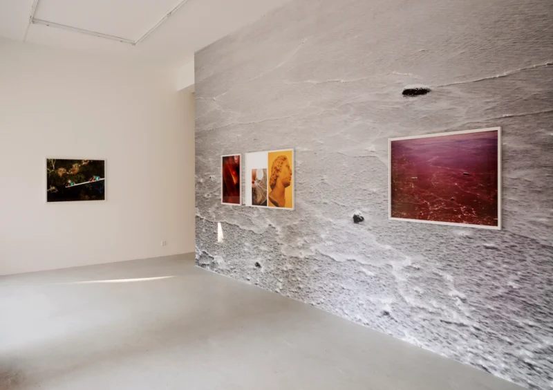 Installation shot from Anne Morgenstern: Sunset Sour, @ Lullin + Ferrari