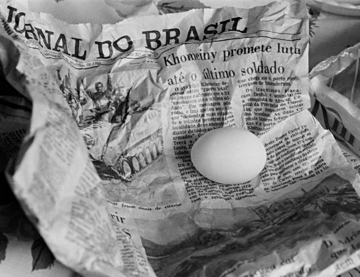 Anna Maria Maiolino, Untitled, from Vida Afora (A Life Line) series – Fotopoemação, 2012
