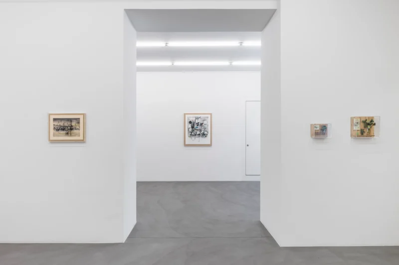 Installation shot from Hiroki Tsukuda: Inferno, @ Mai 36 Galerie