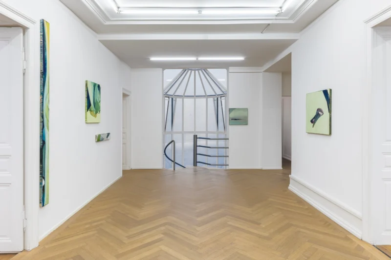 Installation shot from Markus Saile: False Horizon, @ Mai 36 Galerie