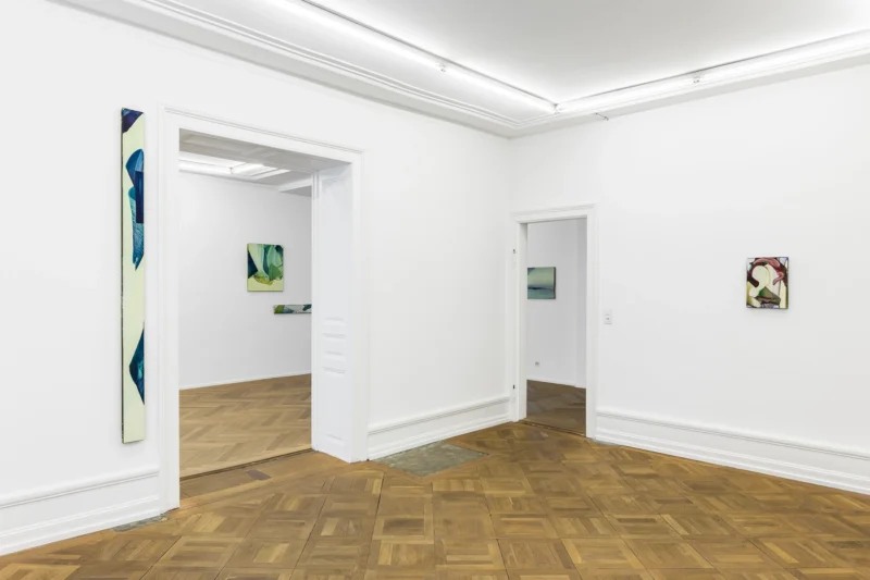 Installation shot from Markus Saile: False Horizon, @ Mai 36 Galerie