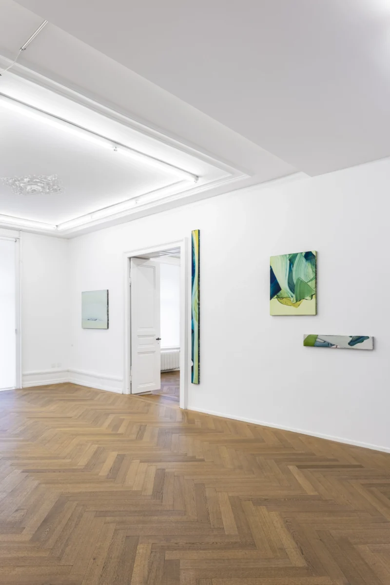 Installation shot from Markus Saile: False Horizon, @ Mai 36 Galerie