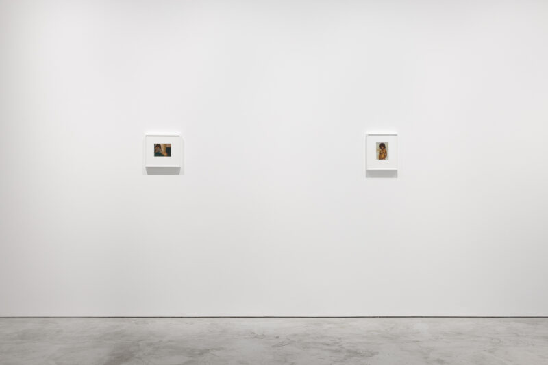 Installation shot from Somaya Critchlow: Pastels, @ Maximillian William