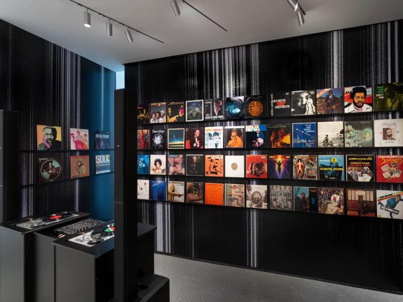 Installation shot from Norman Lewis: Jumping Jive, @ Michael Rosenfeld Gallery