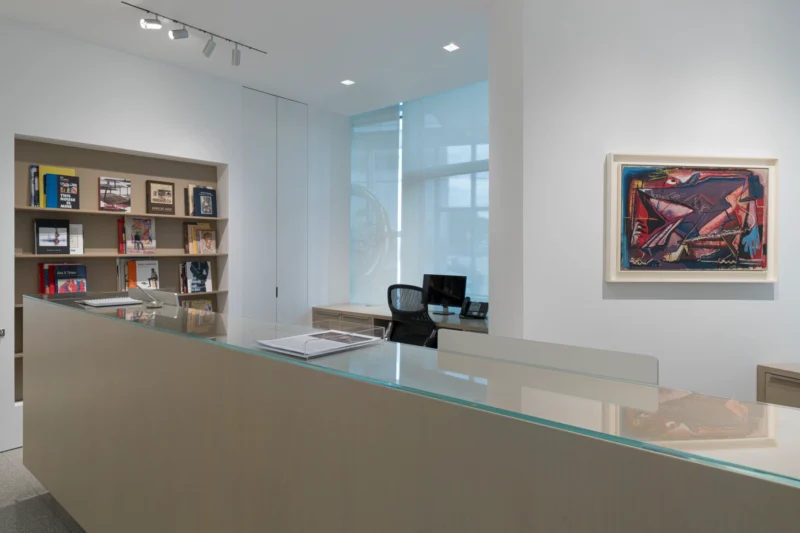 Installation shot from Norman Lewis: Jumping Jive, @ Michael Rosenfeld Gallery