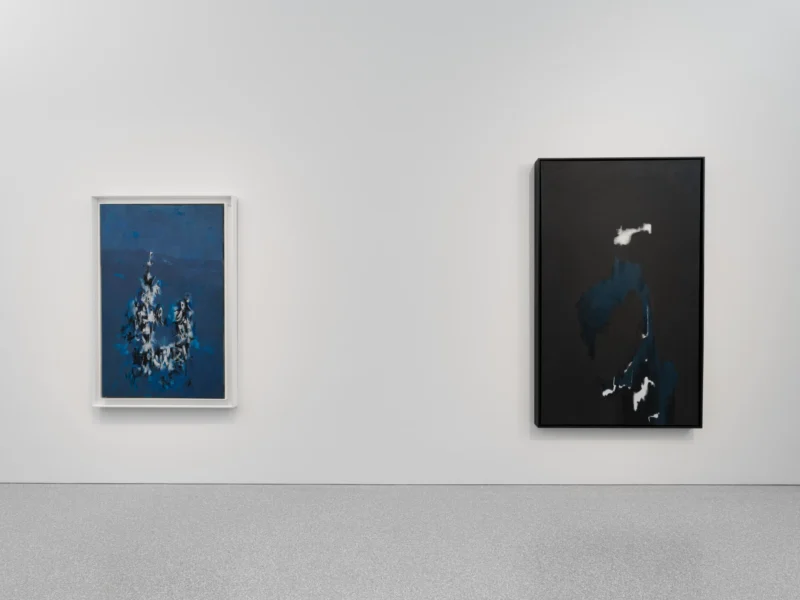 Installation shot from Norman Lewis: Jumping Jive, @ Michael Rosenfeld Gallery