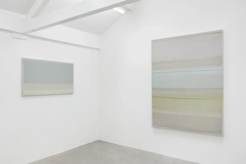 Installation shot from Sawako Nasu: Curved Horizon, @ NISO