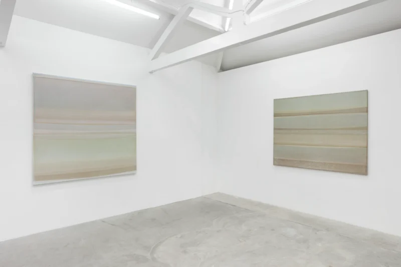 Installation shot from Sawako Nasu: Curved Horizon, @ NISO