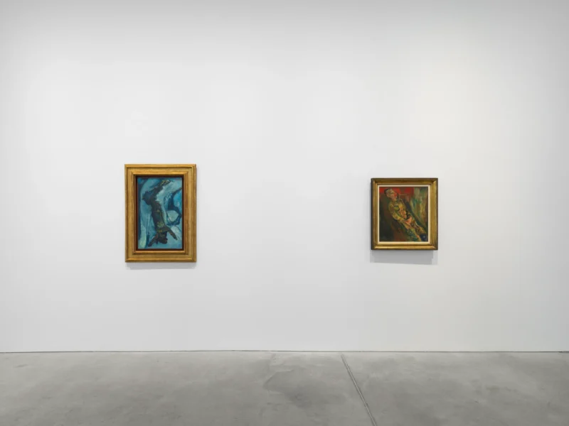 Installation shot from Savdie / Soutine, @ NORR COHAN