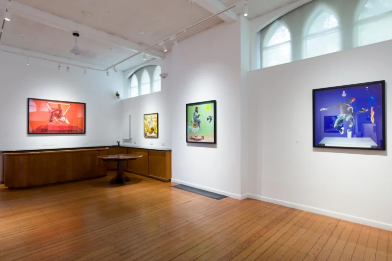 Installation shot from Zana Masombuka | Spotlight: Benji Reid, @ October Gallery
