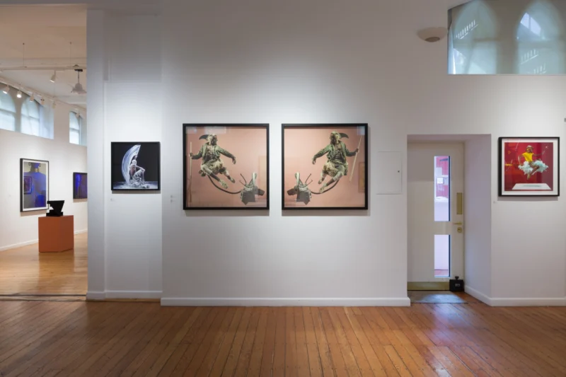 Installation shot from Zana Masombuka | Spotlight: Benji Reid, @ October Gallery
